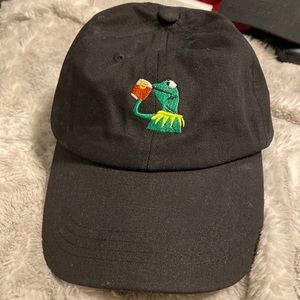 Kermit Sipping Tea Hat